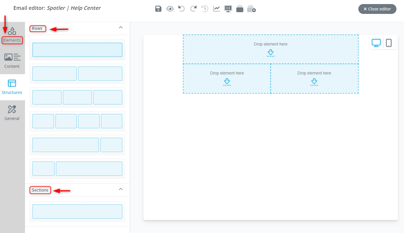 section rows and elements.png