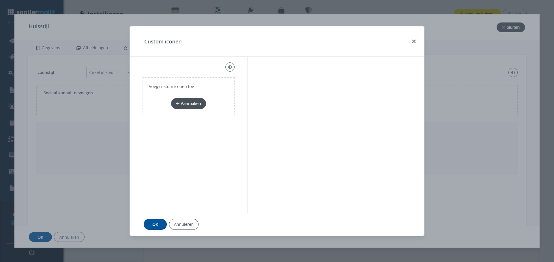 Aanmaken custom iconen